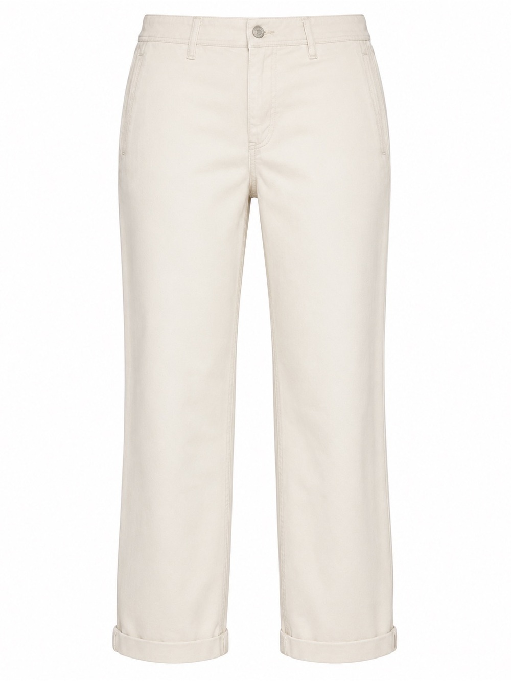 Free People ivory twill trouser pants, size 31